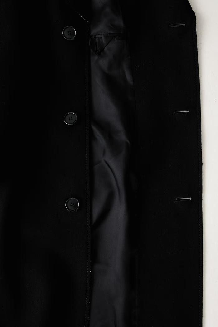 MM6 Maison Margiela Płaszcz z wełną męski SH0AA0027.S52207