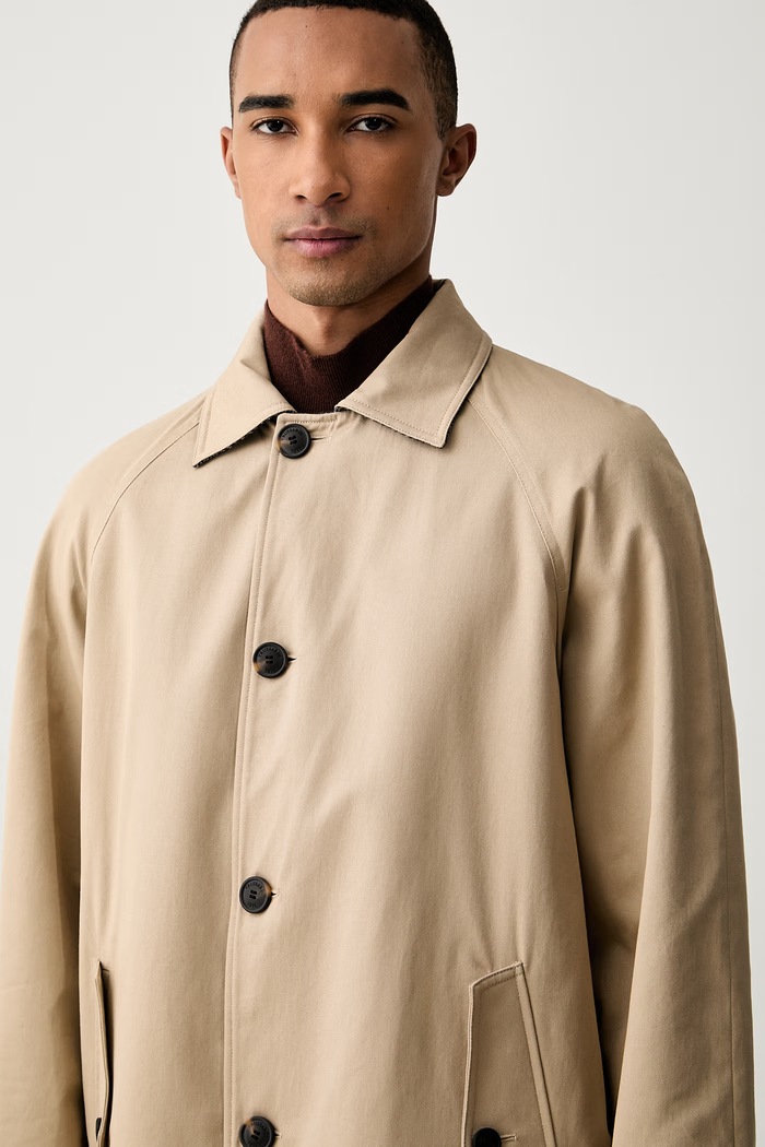 Trussardi płaszcz dwustronny męski wełniany 0009M000013N