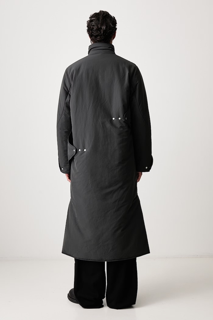 Odzież HELIOT EMIL Płaszcz męski AW26PRE.M.01.015 czarny