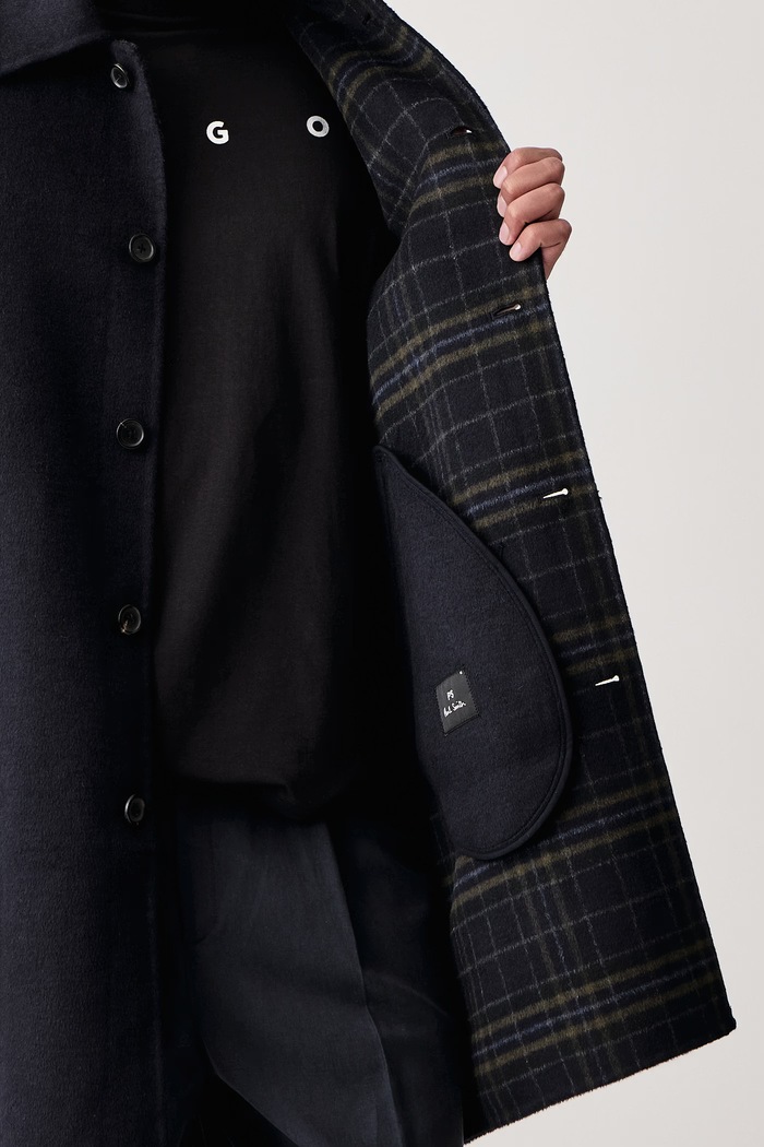 PS Paul Smith Płaszcz męski z wełną M2R.667Z.W22809