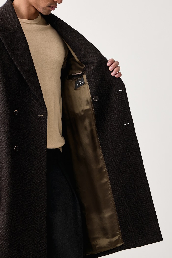 PS Paul Smith Płaszcz męski z wełną M2R.A220.W22789