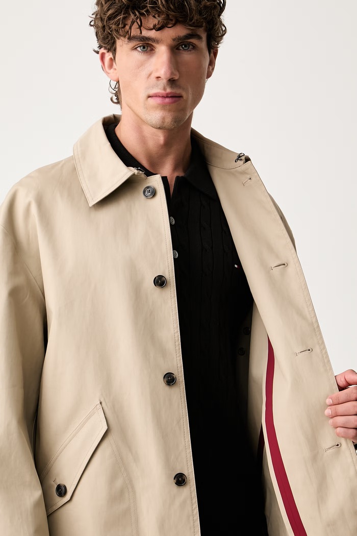 Tommy Hilfiger prochowiec męski bawełniany MW0MW43527
