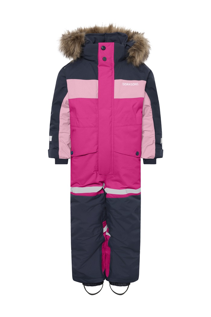 Didriksons Kombinezon zimowy dziecięcy BJÄRVEN KDS COVER 5 506308.G różowy AW26