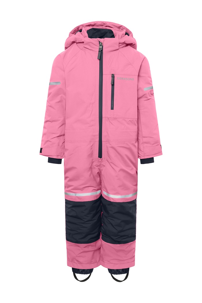 Didriksons Kombinezon zimowy dziecięcy FALKEN K COVERALL 2 506306.G różowy AW26