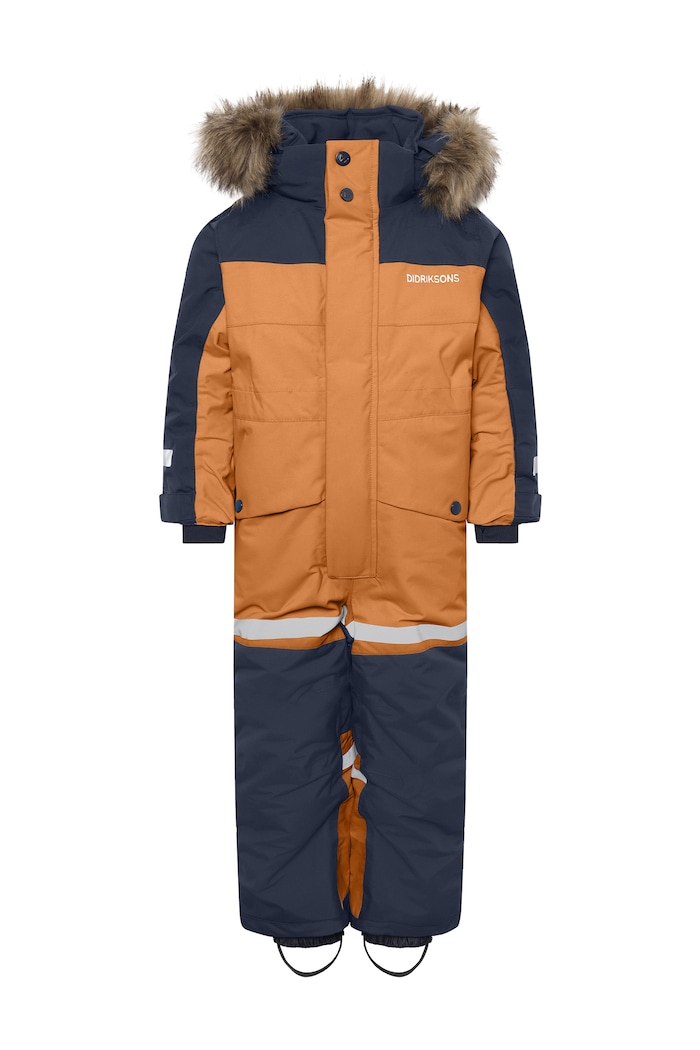 Didriksons Lyžařský overal dětský BJÄRVEN KDS COVER 5 506308 žlutá AW26