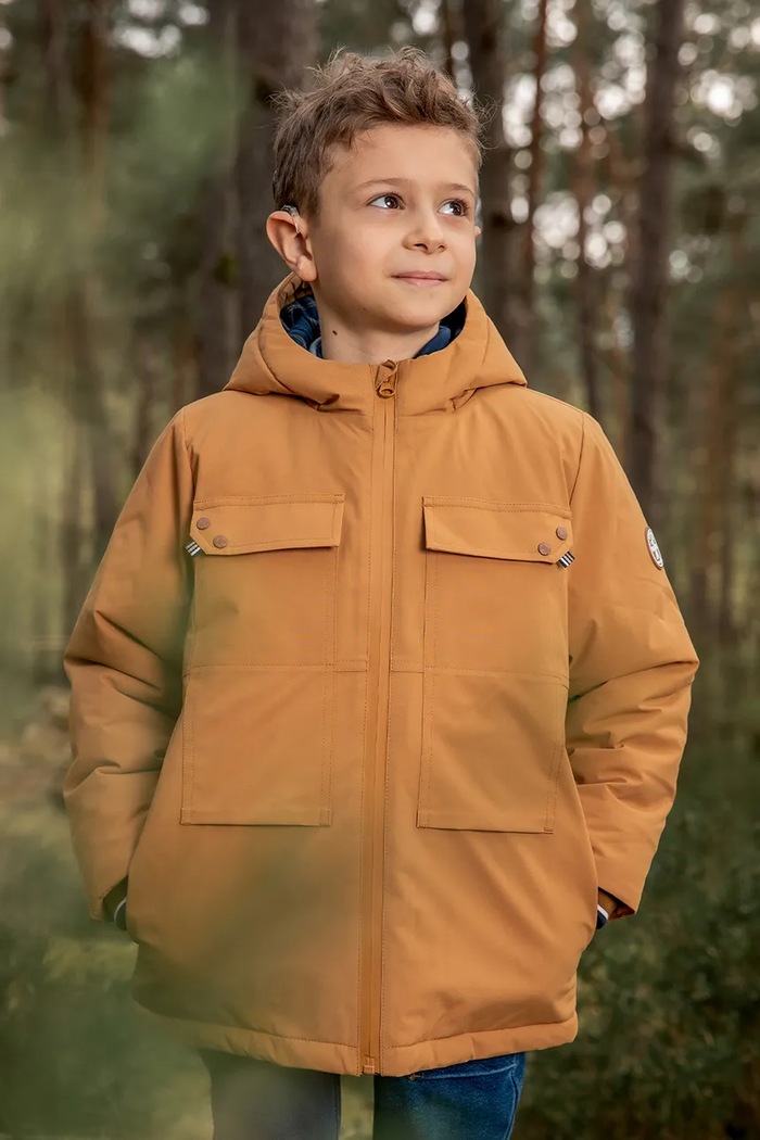 Sergent Major Kurtka 3w1 dziecięca 26H3PGK3PAR.98.104 brązowy AW26