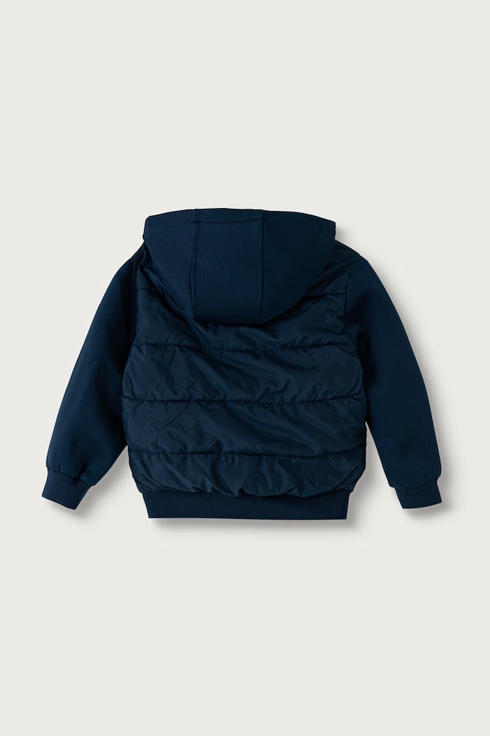 United Colors of Benetton Kratka jakna za djecu 2KL9GN04P.P.Seasonal mornarsko plava AW26