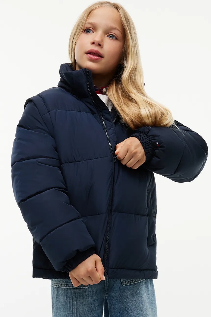 Tommy Hilfiger Kurtka pikowana dziecięca KS0KS00760.128.176.B.9B