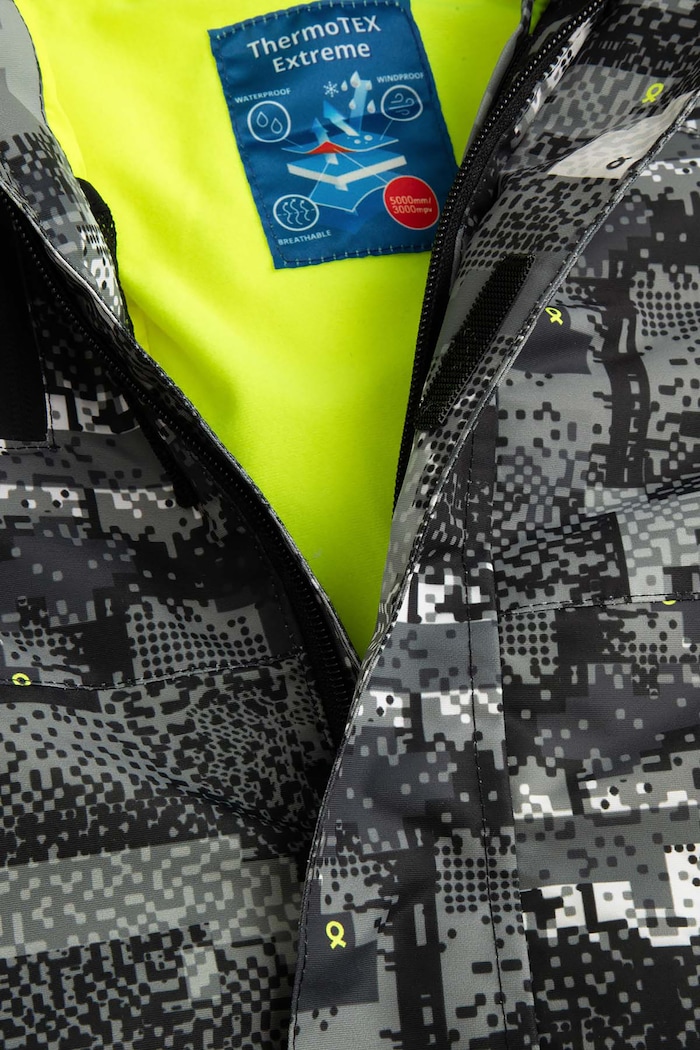 Μπουφάν σκι παιδικό Lemon Explore γκρί ZL6152103OSB