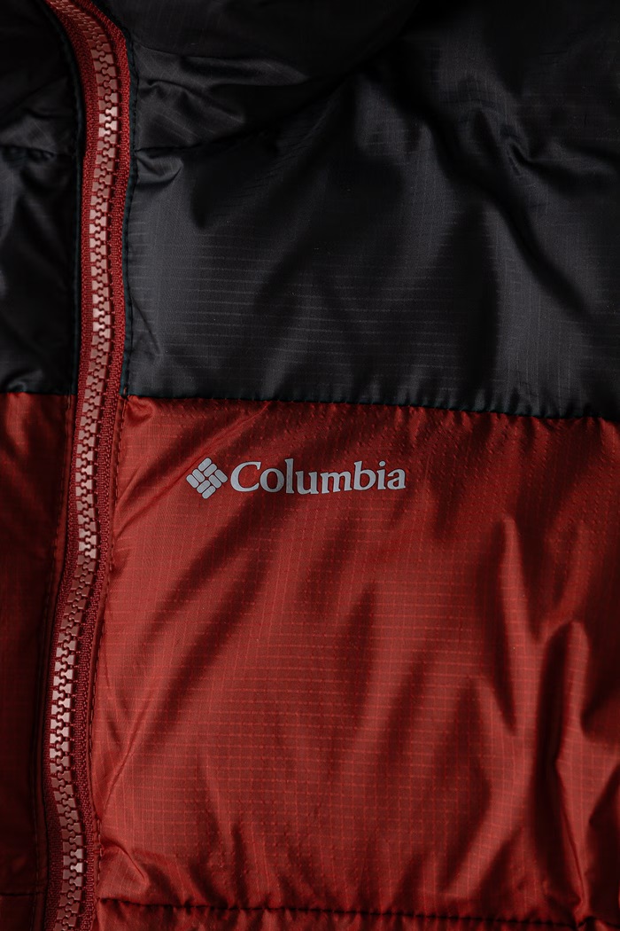 Chłopiec Columbia kurtka dziecięca Puffect 2096272.B bordowy