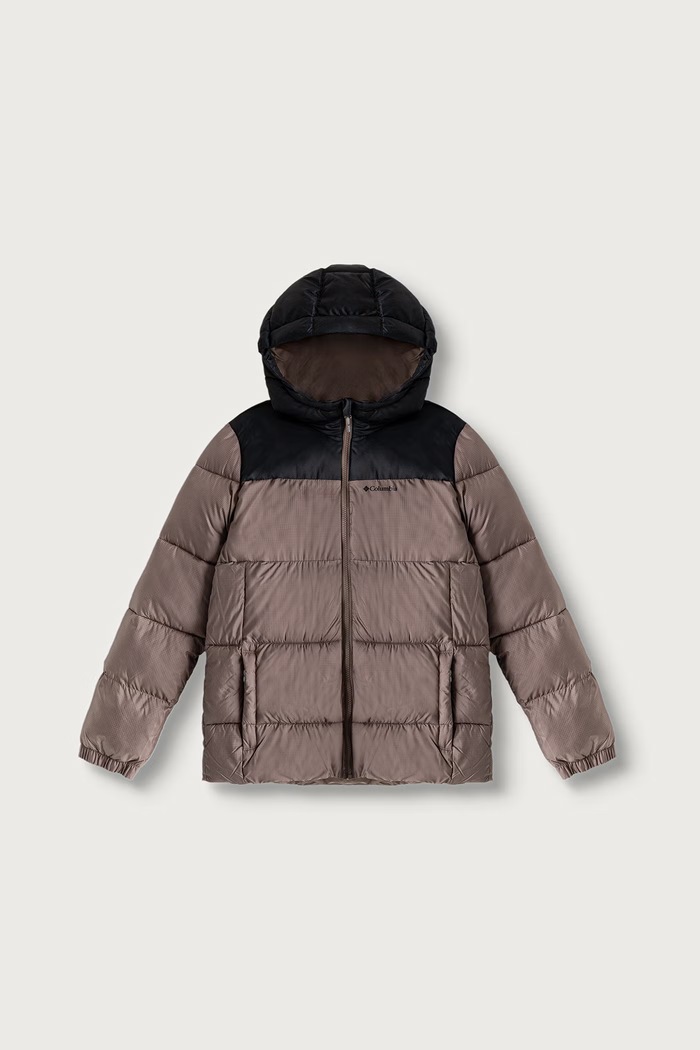 Columbia Bunda dětská Puffect hnědá 2096272.B