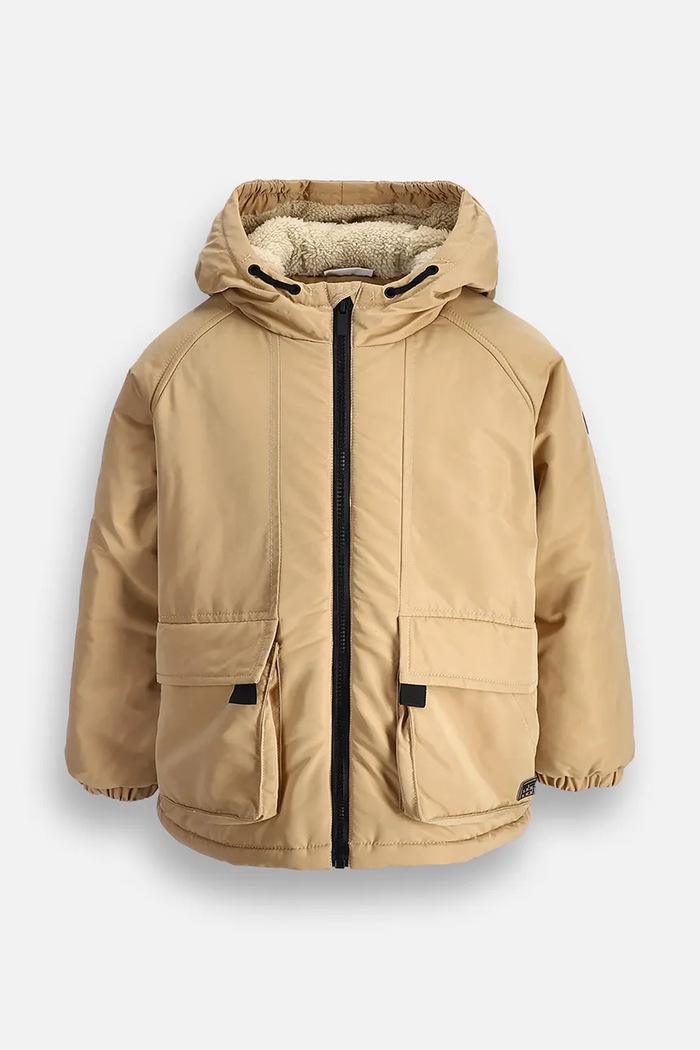 Coccodrillo Kurtka zimowa dziecięca ZC6152101OBK beżowy AW26