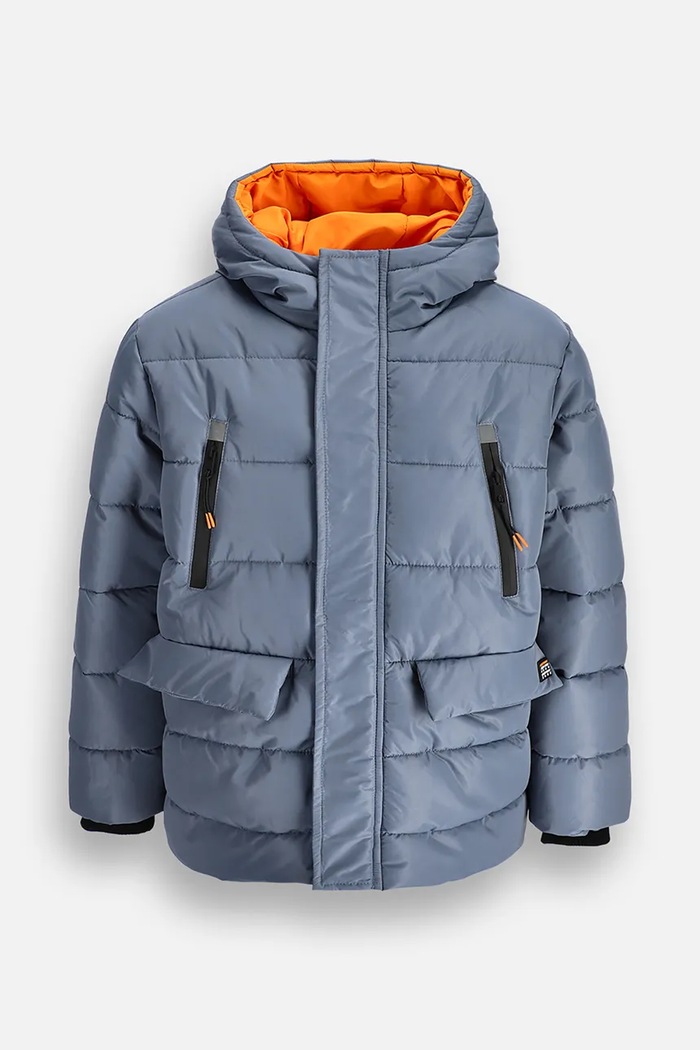 Coccodrillo Kurtka zimowa dziecięca ZC6152103OBJ niebieski AW26