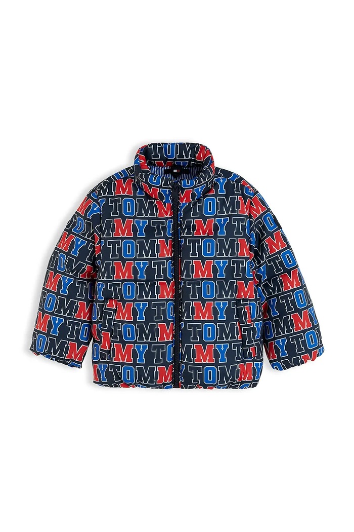 Tommy Hilfiger kurtka dziecięca KS0KS00783.74.122.9BY2 niebieski AW26