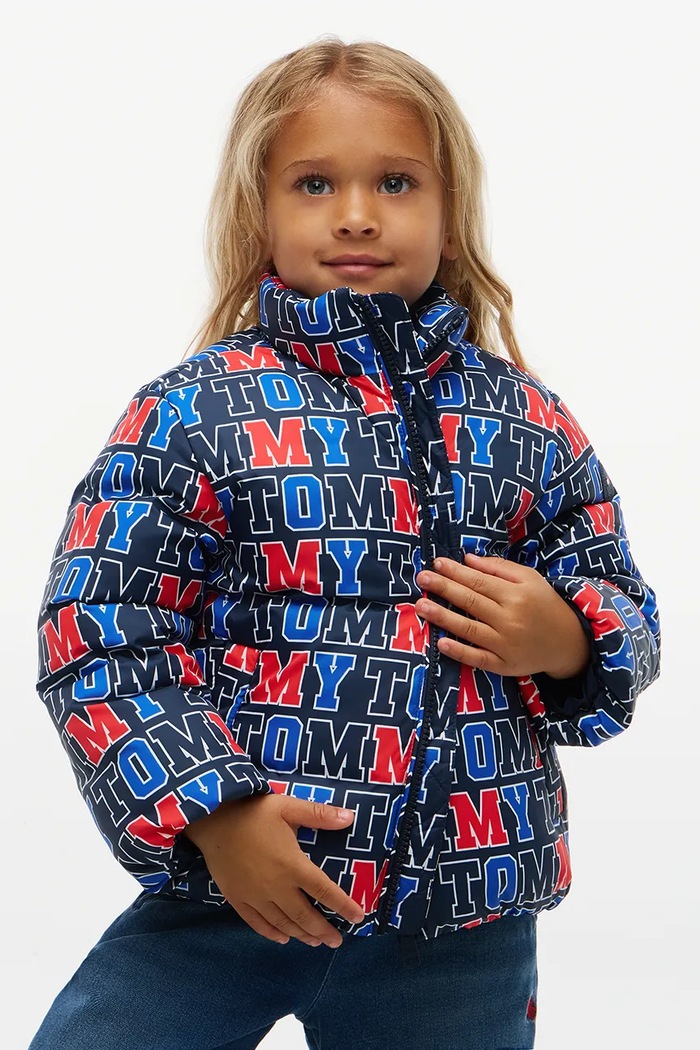 Tommy Hilfiger kurtka dziecięca KS0KS00783.74.122.9BY2 niebieski