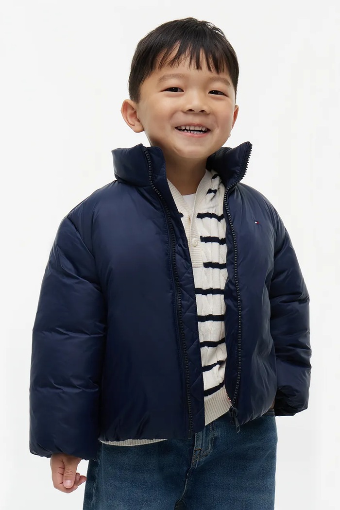 Tommy Hilfiger kurtka dziecięca granatowy KS0KS00783.74.122.9BY2