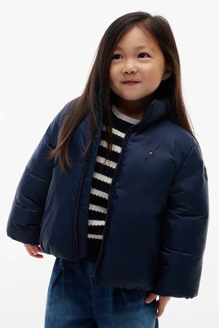 Tommy Hilfiger kurtka dziecięca KS0KS00783.74.122.9BY2 granatowy