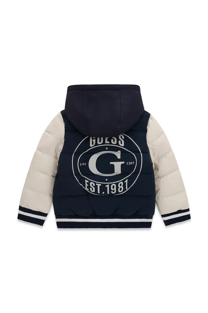 Guess Kurtka pikowana dziecięca N6BL05.W4115.9BY2 granatowy AW26