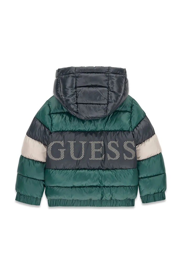 Guess Kurtka pikowana dziecięca N6BL04.W4114.9BY2 turkusowy AW26