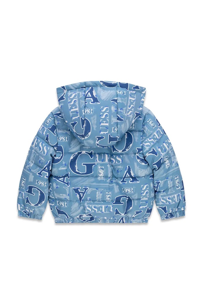 Guess Kurtka pikowana dziecięca N6BL03.W4499.9BY2 niebieski AW26