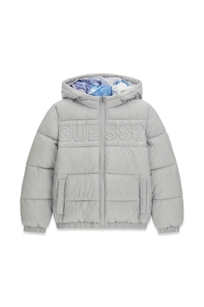 Guess Kurtka zimowa dziecięca szary L6BL15.W4103.9BY2