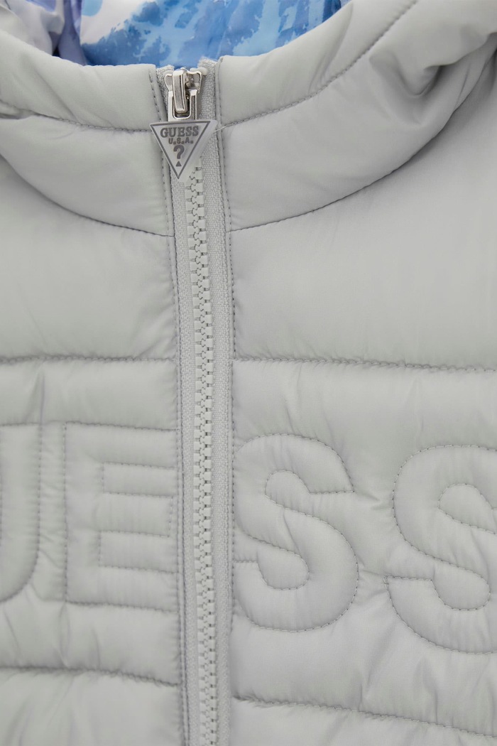 Chłopiec Guess Kurtka zimowa dziecięca L6BL15.W4103.9BY2 szary
