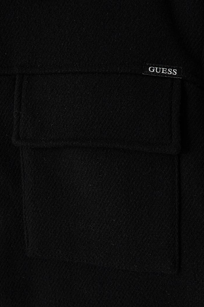 Chłopiec Guess Kurtka koszulowa dziecięca L6BL07.W3955.9BY2 czarny