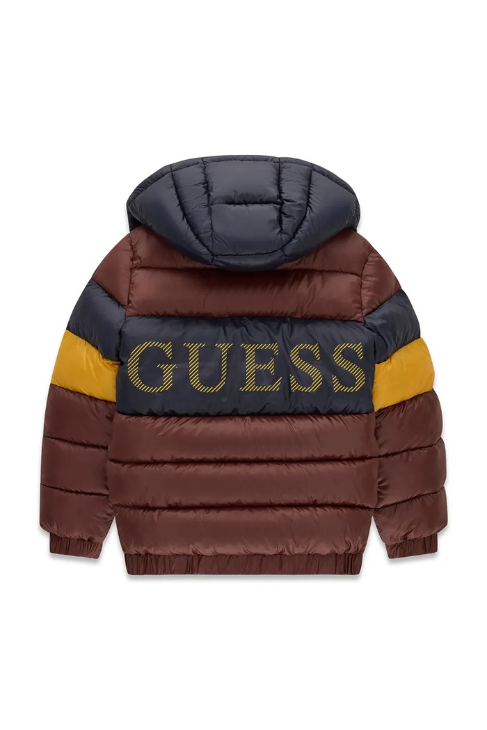 Chłopiec Guess Kurtka zimowa dziecięca L6BL04.W3947.9BY2 brązowy
