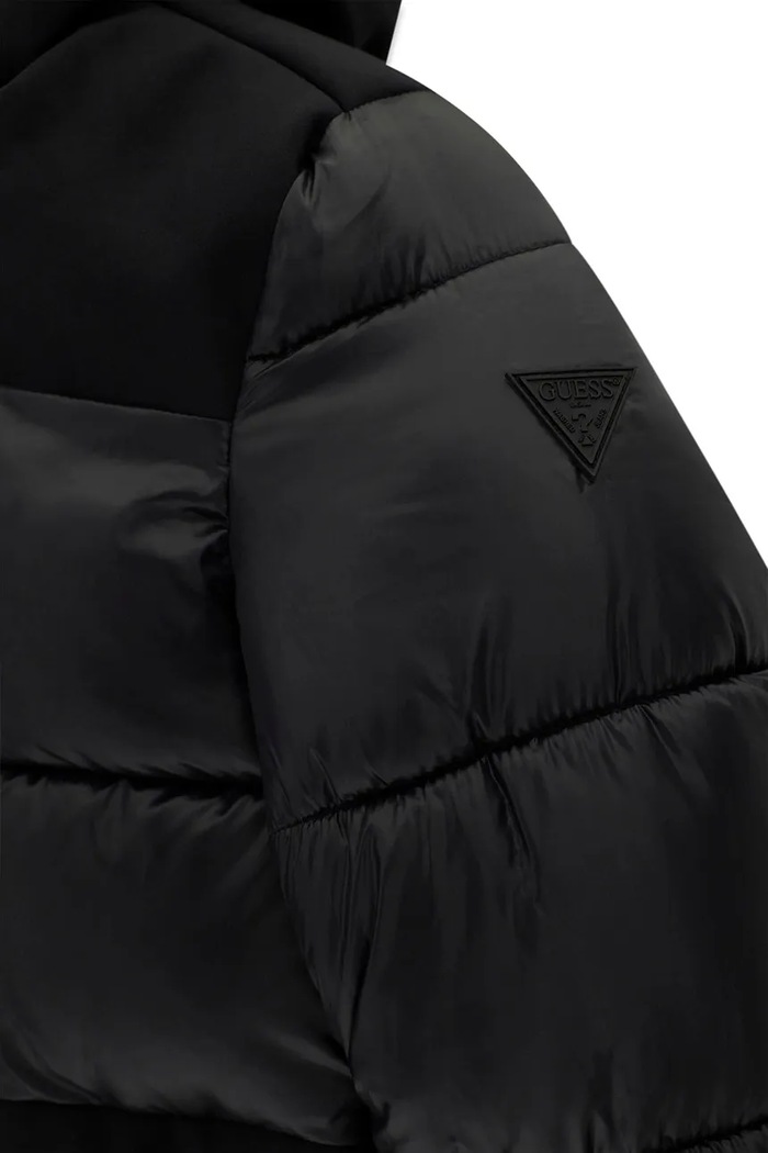 Kurtka puchowa dziecięca Guess L6BL03.W3945.9BY2 czarny