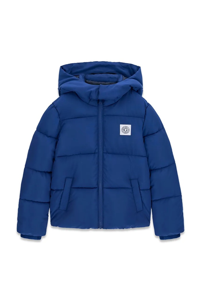 Guess Kurtka pikowana dziecięca niebieski L6BL01.W3942.9BY2