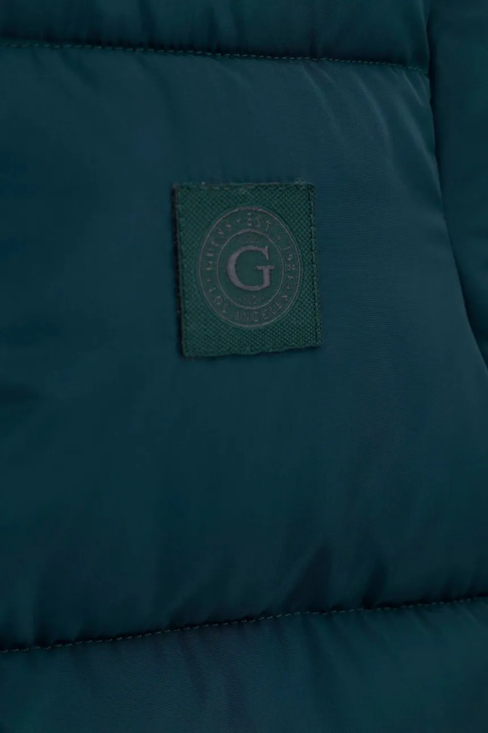 Chłopiec Guess Kurtka pikowana dziecięca L6BL01.W3942.9BY2 turkusowy
