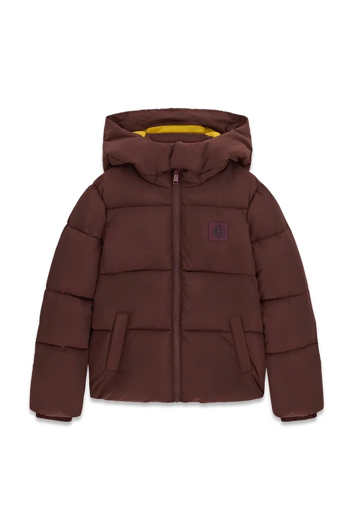 Guess Kurtka pikowana dziecięca brązowy L6BL01.W3942.9BY2