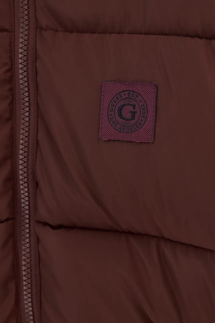 Chłopiec Guess Kurtka pikowana dziecięca L6BL01.W3942.9BY2 brązowy