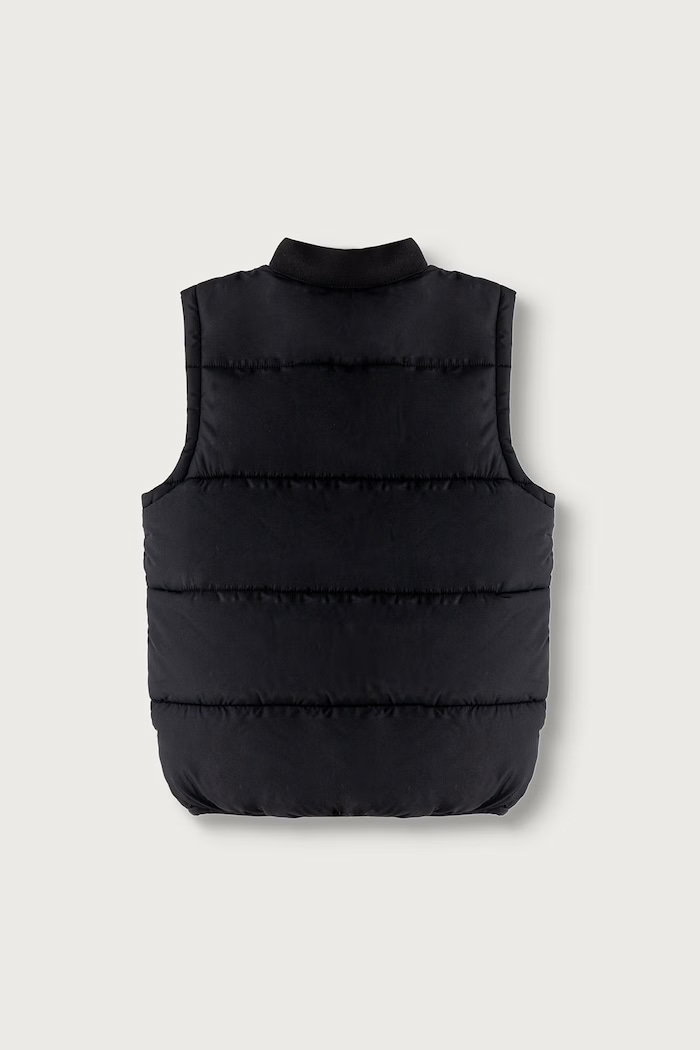 Chłopiec Levi's bezrękawnik dziecięcy BATWING EMB PUFFER VEST 9ER931 czarny