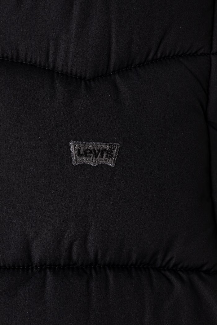 Levi's bezrękawnik dziecięcy BATWING EMB PUFFER VEST czarny 9ER931