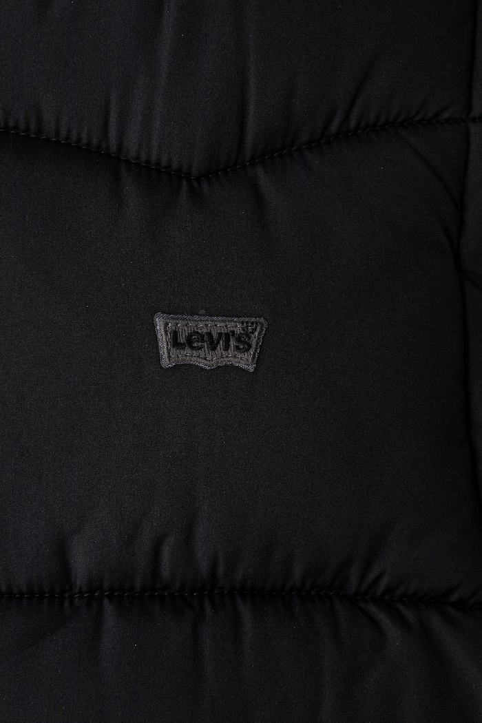 Levi's bezrękawnik dziecięcy BATWING EMB PUFFER VEST czarny 9ER931