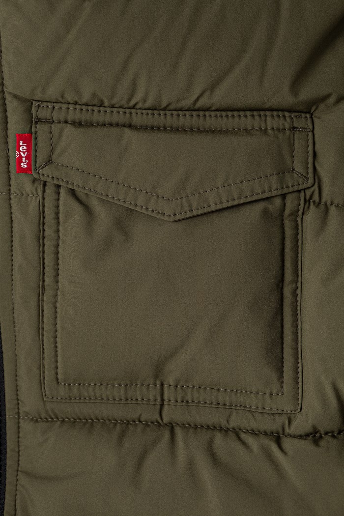 Момче Levi's Капитонирано яке за деца MEDIUM WEIGHT PUFFER 9ER310 зелен