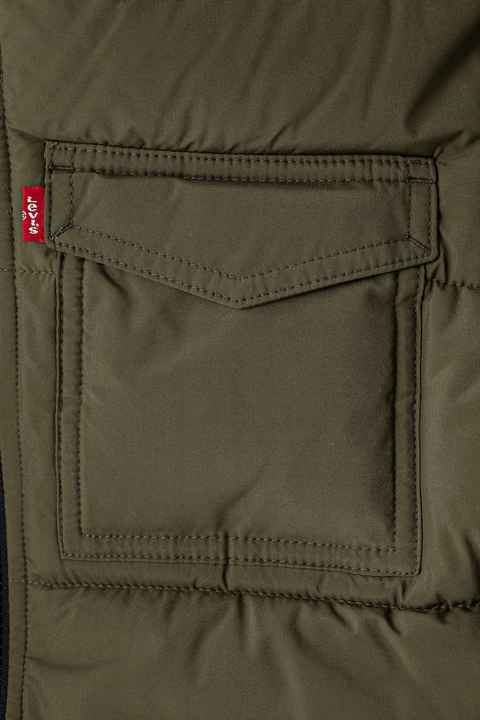 Момче Levi's Капитонирано яке за деца MEDIUM WEIGHT PUFFER 9ER310 зелен