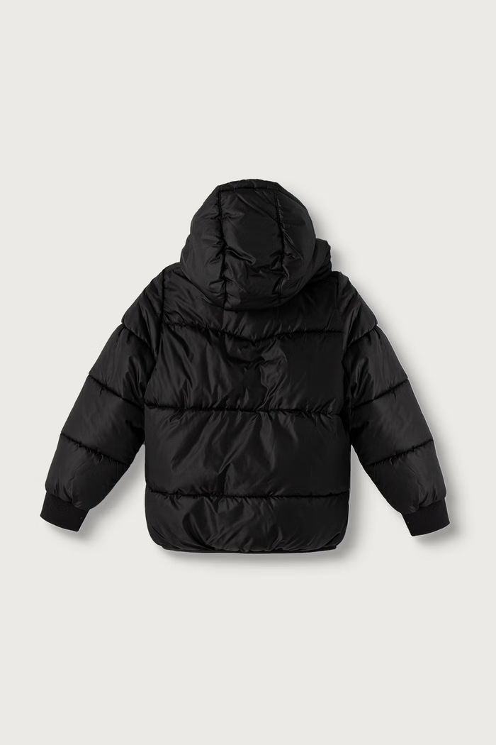 Levi's kurtka pikowana dziecięca HEAVY WEIGHT PUFFER 8ER929.G52 czarny AW26