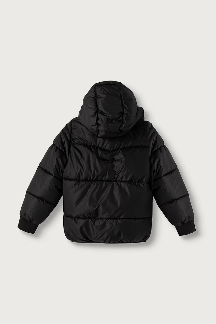 Levi's Kurtka pikowana dziecięca HEAVY WEIGHT PUFFER 8ER929.G52 czarny AW26