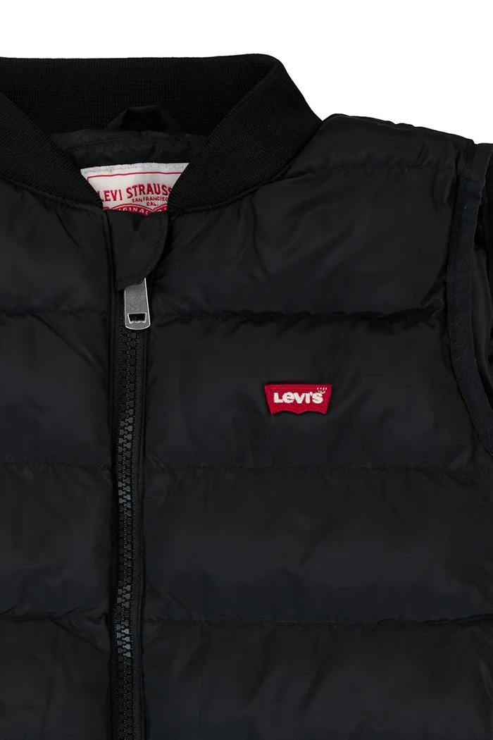 Dečki Levi's brezrokavnik otroški LIGHTWEIGHT VEST 8EP859 črna