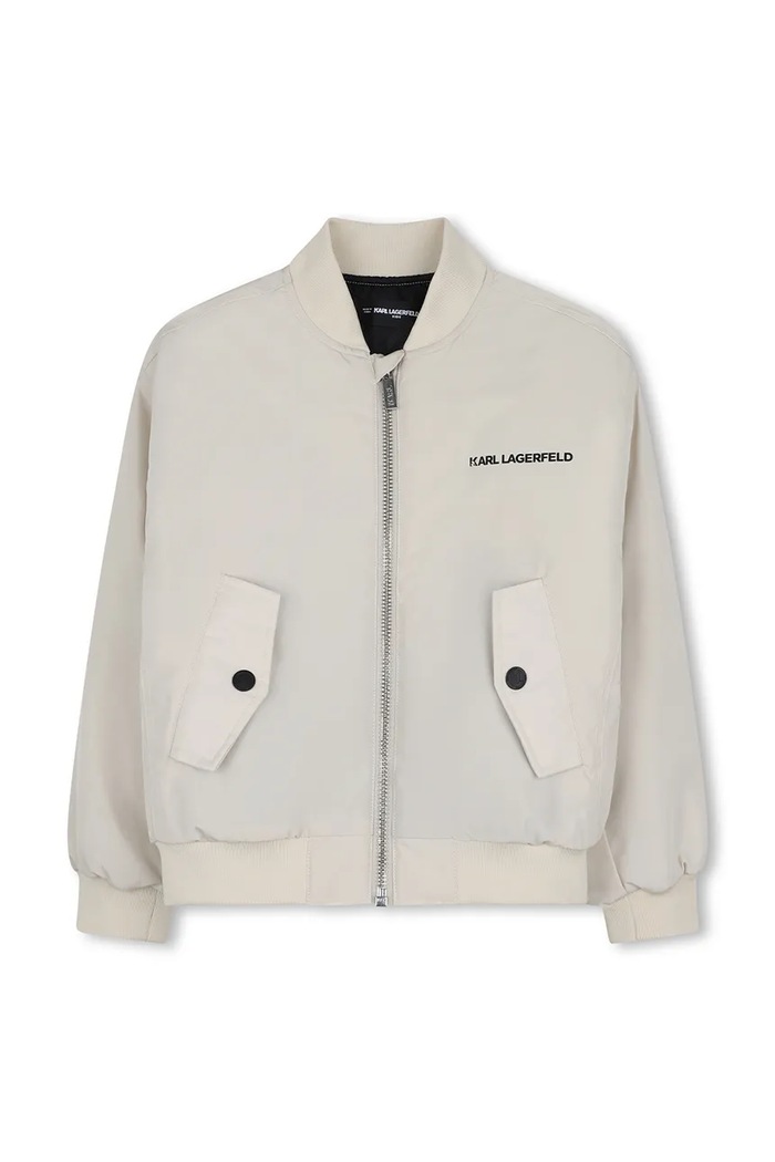 Karl Lagerfeld Bomber jakna otroška Z31390.162.174 bež AW26