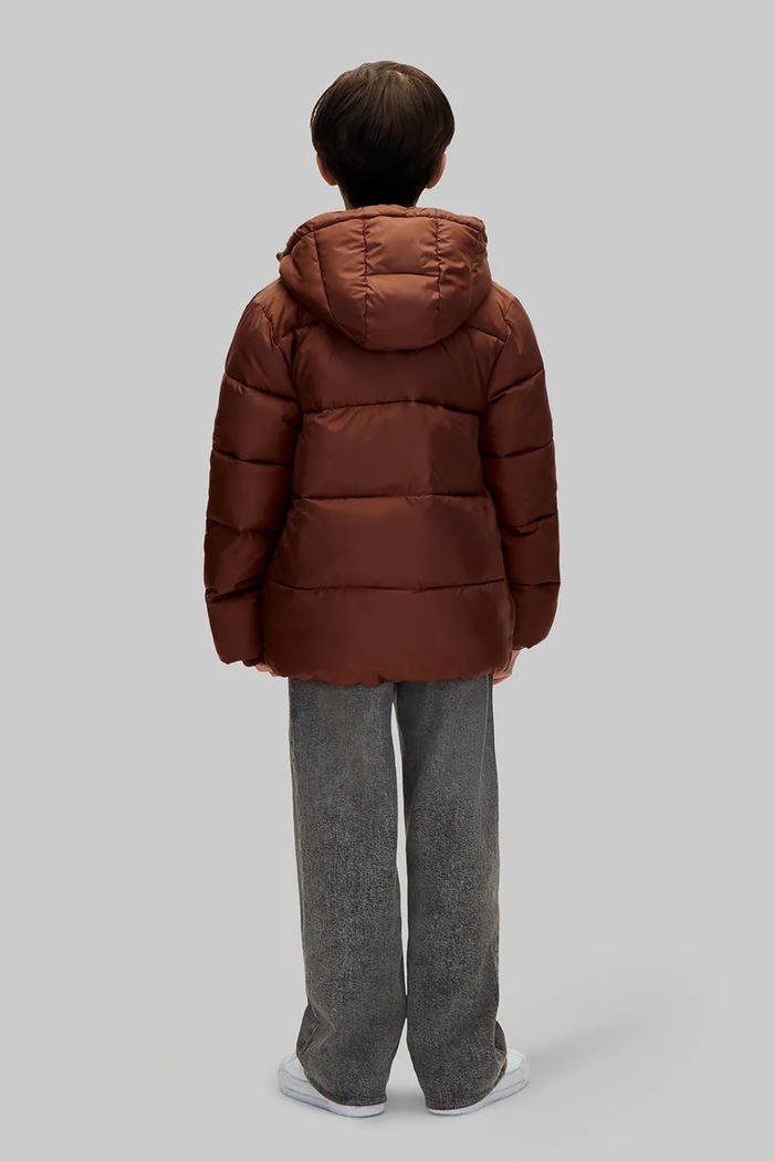 Chłopiec Calvin Klein Jeans Kurtka pikowana dziecięca LVCKTJM16B.128.170.9BY2 brązowy