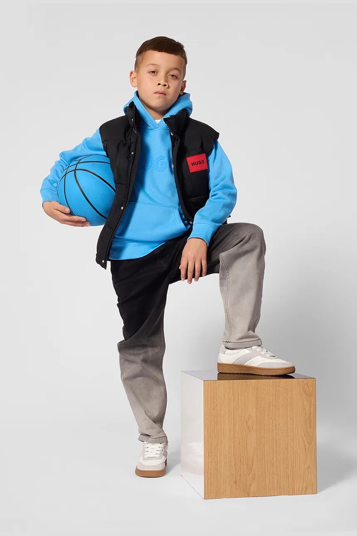 Brezrokavnik otroški HUGO črna G01180.102.108