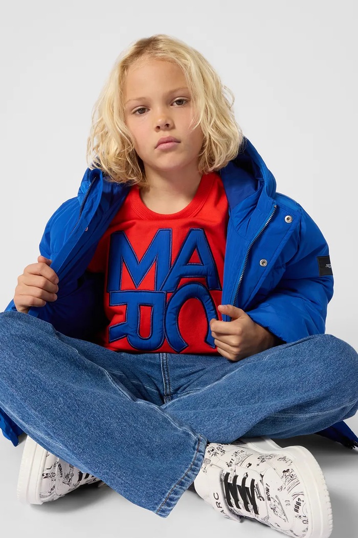 Jakna otroška MARC JACOBS modra W61059.114.150