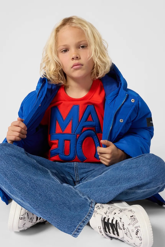 Jakna otroška MARC JACOBS modra W61059.114.150