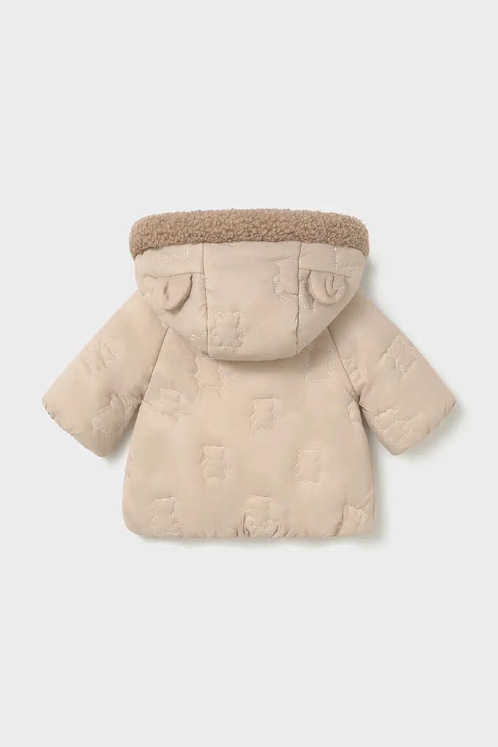Mayoral Newborn kurtka dwustronna niemowlęca 2413.1N.Newborn.9BY2 beżowy AW26