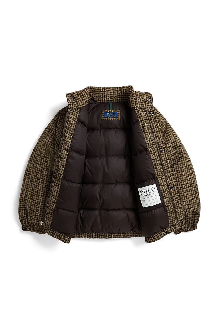 Polo Ralph Lauren jakna za djecu smeđa 323B23424001