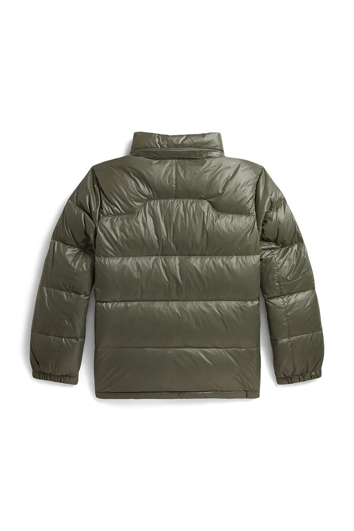 Пухено яке за деца Polo Ralph Lauren 323978459500 зелен