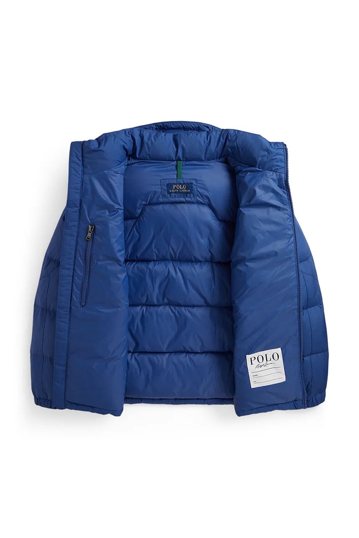 Polo Ralph Lauren πουπουλένιο μπουφάν παιδικό μπλε 323969861500